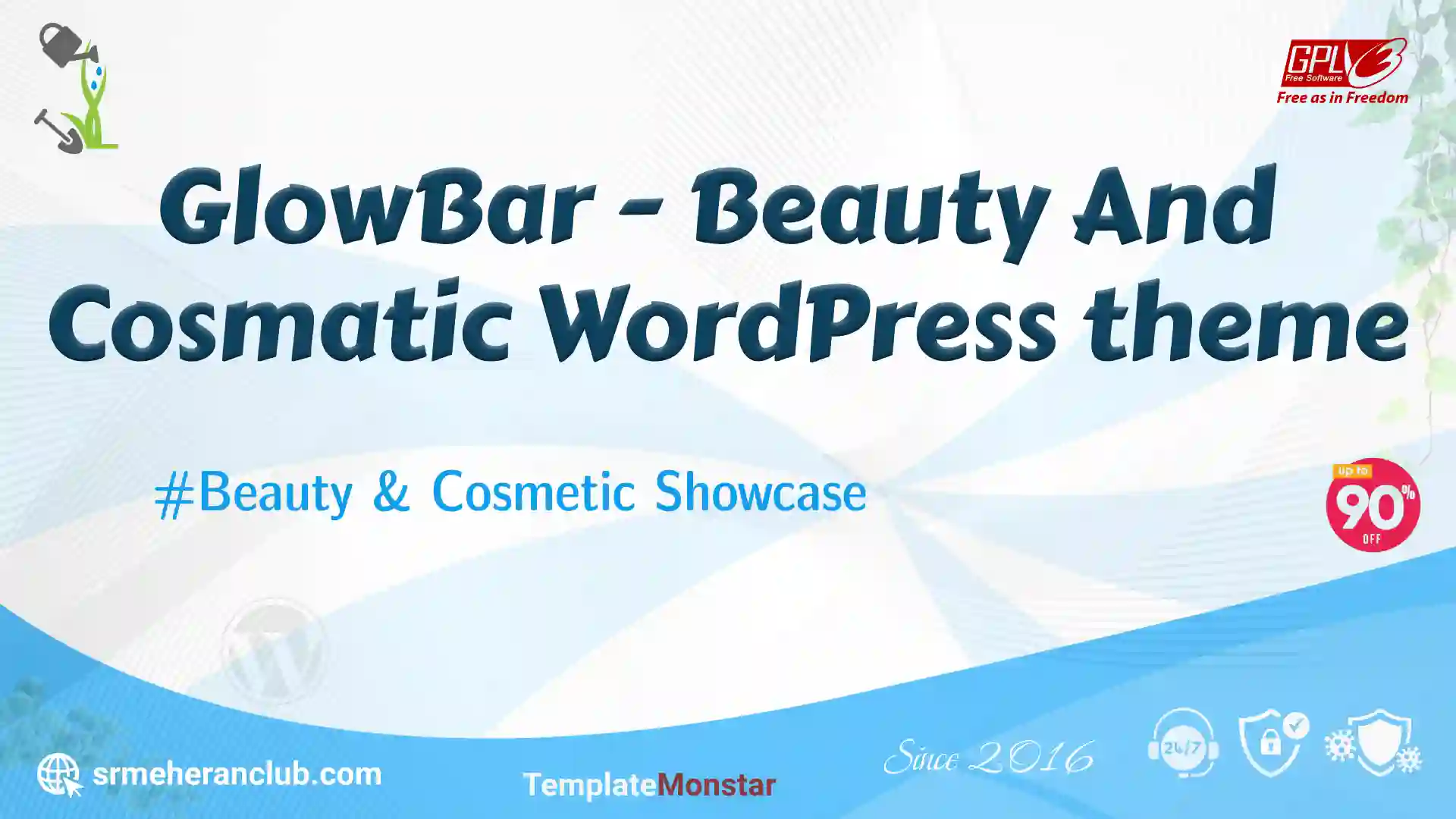 GlowBar – Beauty And Cosmatic WordPress theme — Theme by Templatemonster