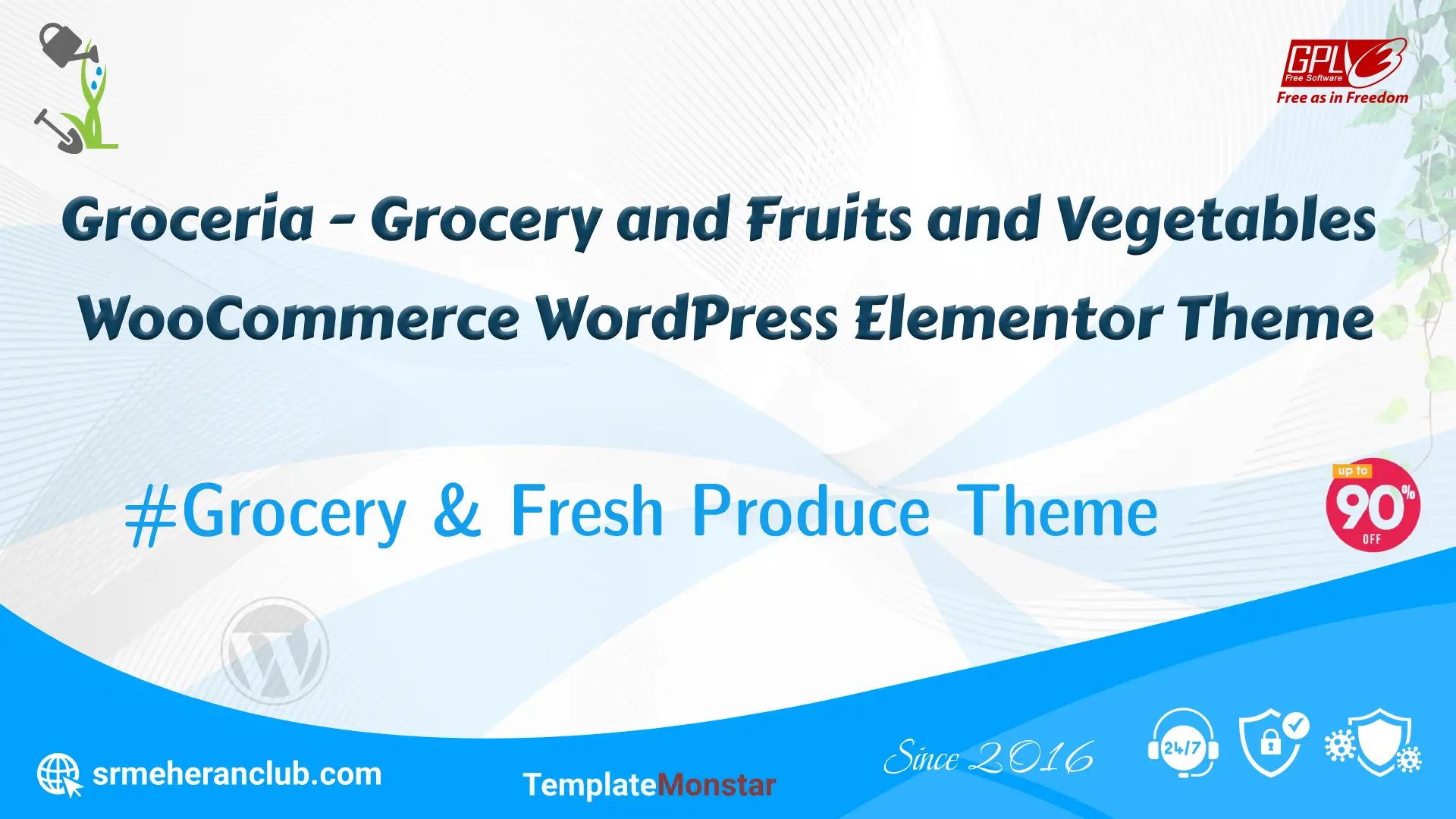 Groceria – Grocery and Fruits and Vegetables WooCommerce WordPress Elementor Theme — Theme by Templatemonster