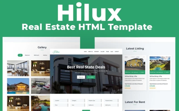 Hilux – Real Estate HTML Template