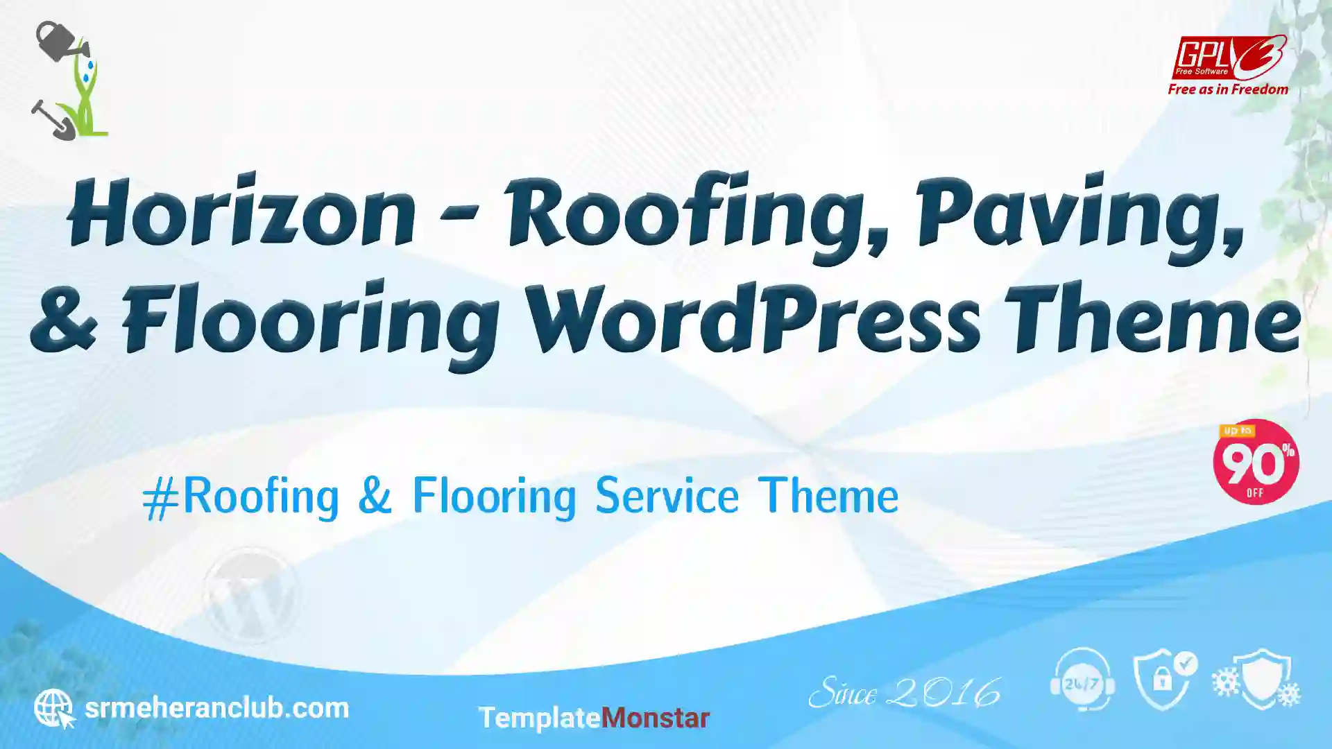 Horizon – Roofing, Paving, & Flooring WordPress Theme — Theme by Templatemonster