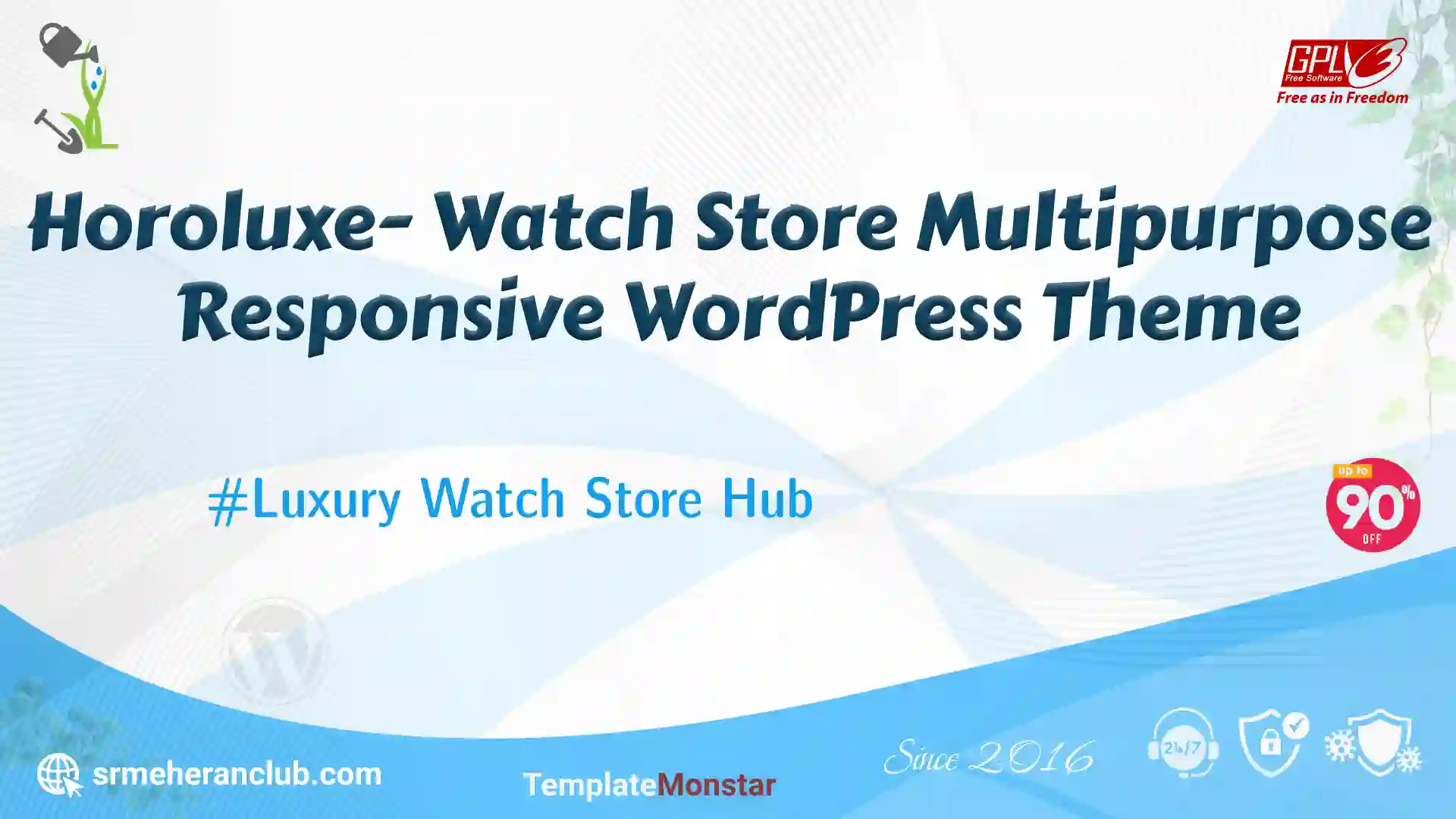 Horoluxe- Watch Store Multipurpose Responsive WordPress Theme — Theme by Templatemonster