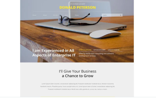 IT Guru Website Template