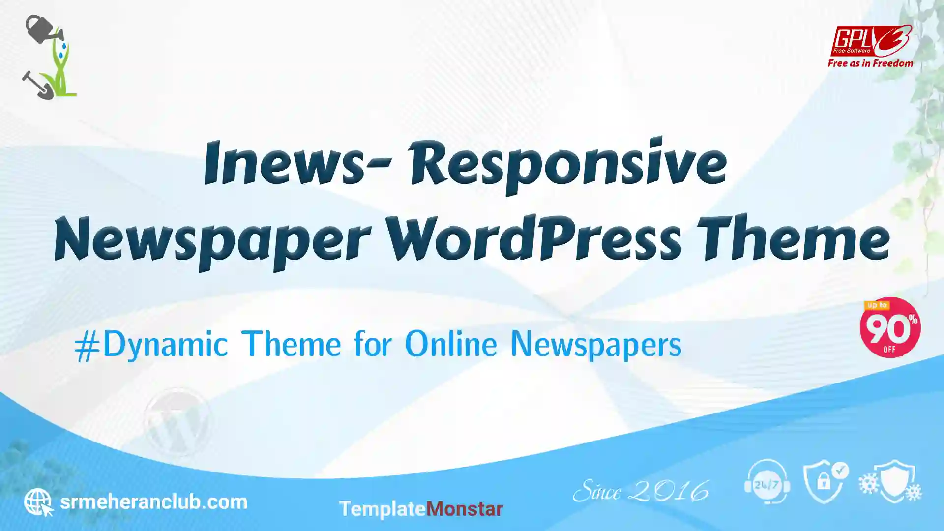 Inews- Responsive Newspaper WordPress Theme — Theme by Templatemonster