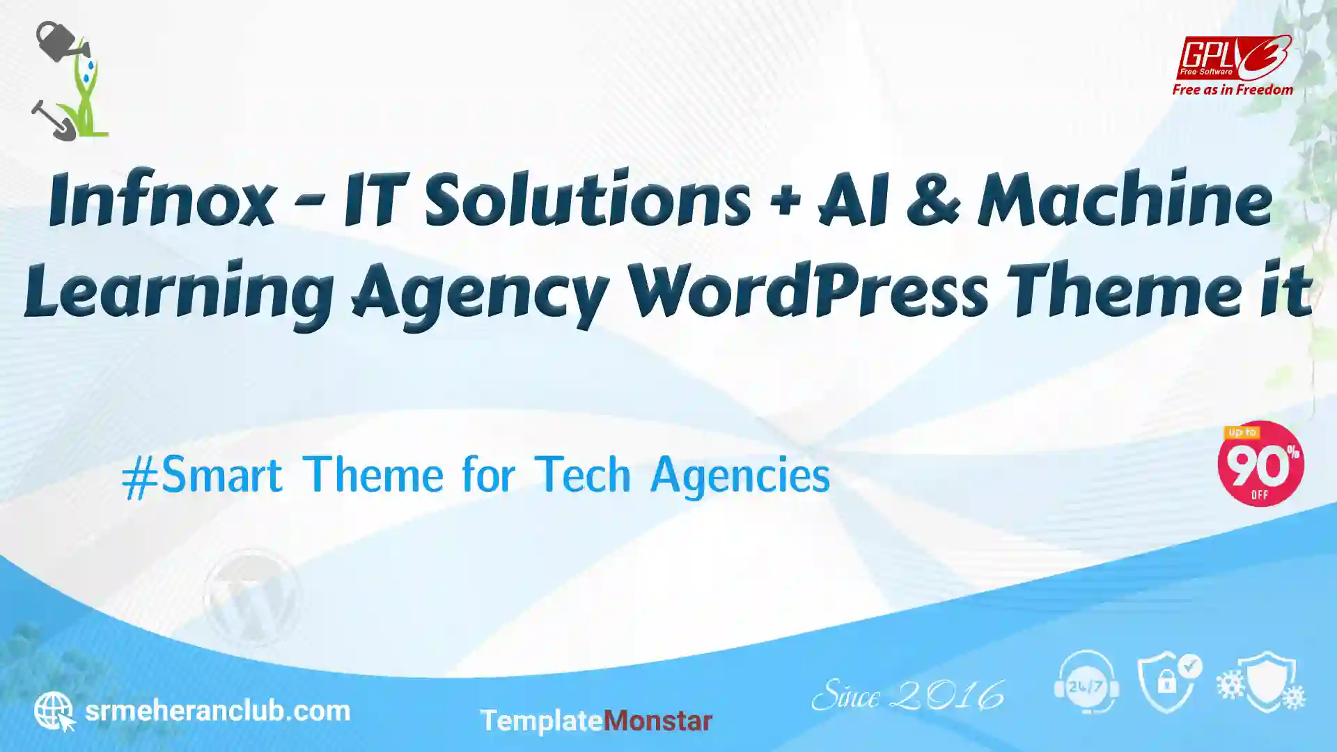 Infnox – IT Solutions + AI & Machine Learning Agency WordPress Theme it — Theme by Templatemonster