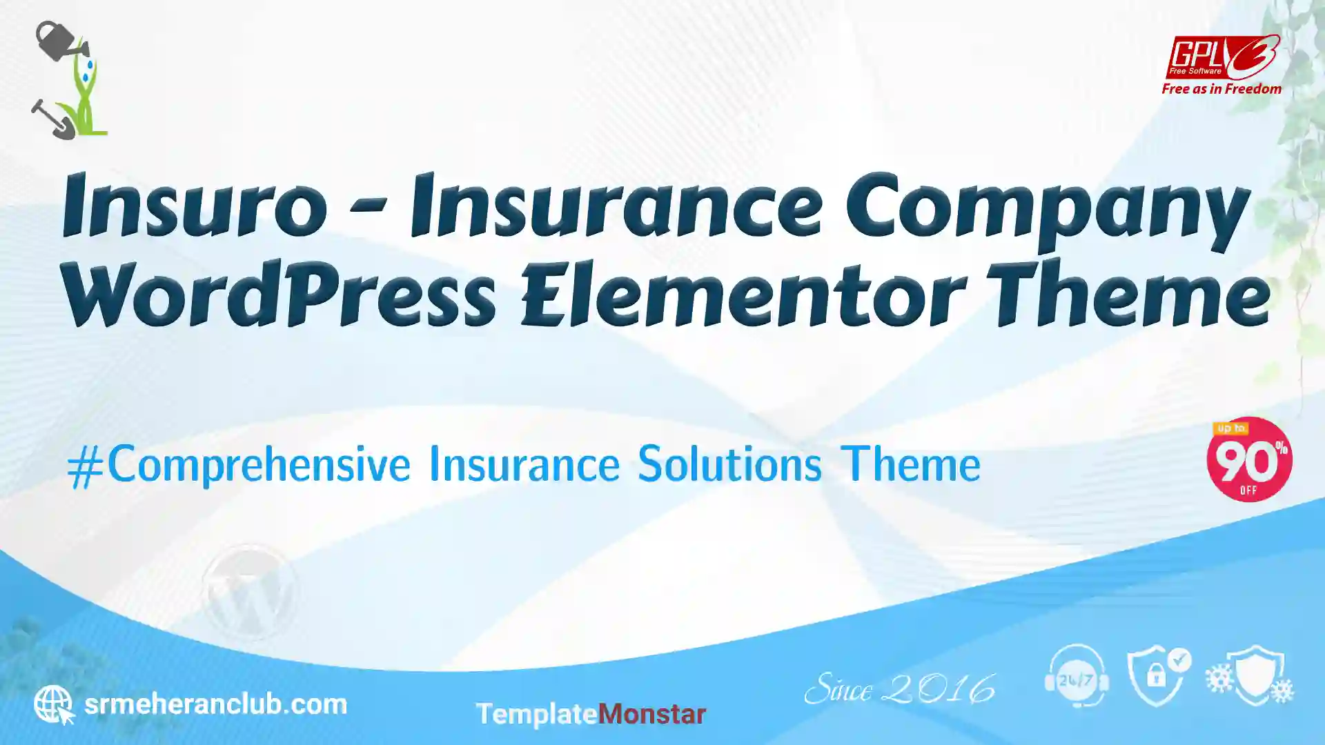 Insuro – Insurance Company WordPress Elementor Theme — Theme by Templatemonster