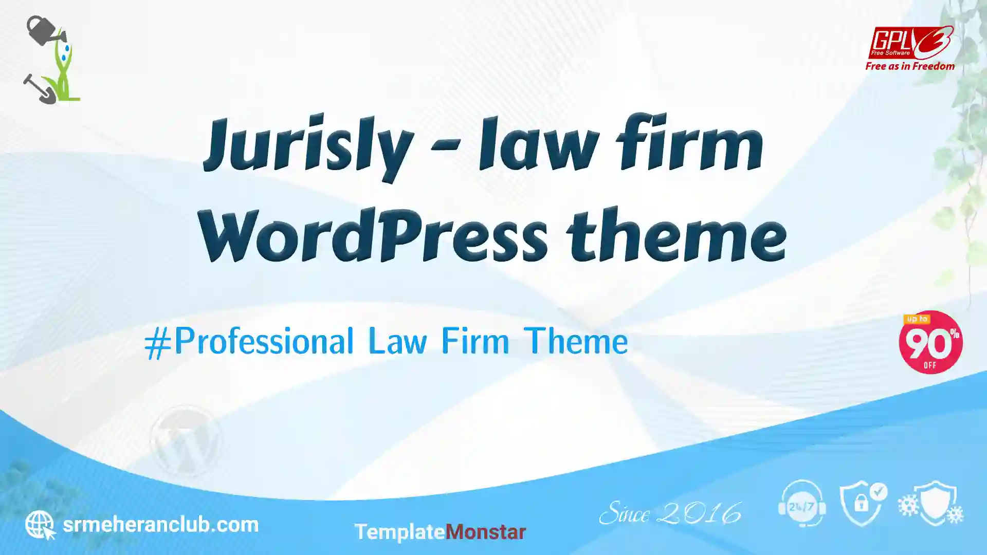 Jurisly – law firm WordPress theme — Theme by Templatemonster