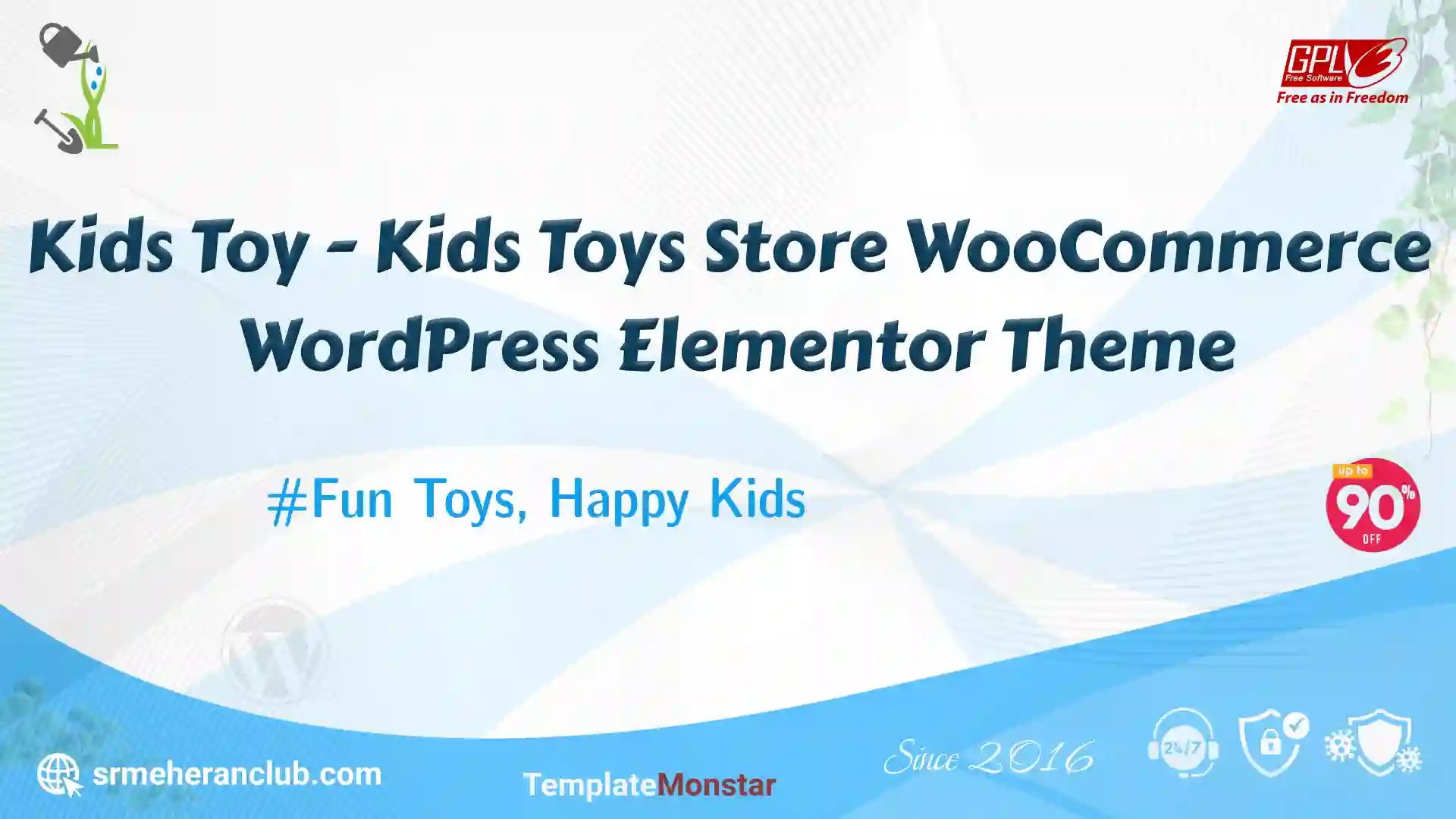 Kids Toy – Kids Toys Store WooCommerce WordPress Elementor Theme — Theme by Templatemonster