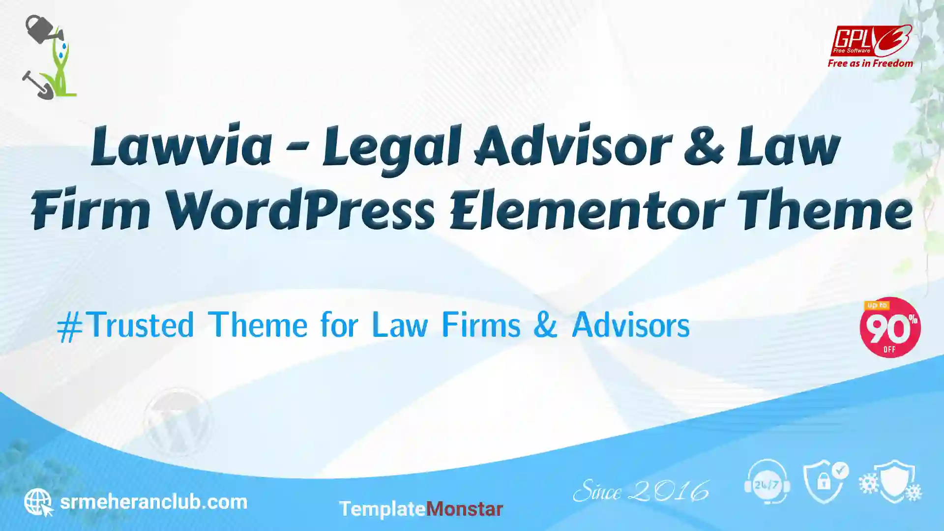 Lawvia – Legal Advisor & Law Firm WordPress Elementor Theme — Theme by Templatemonster