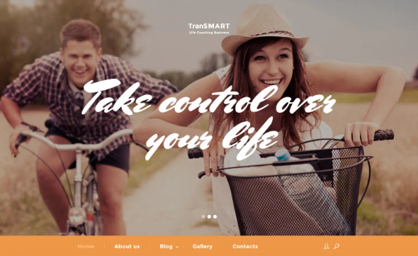 Life Coach Website Template