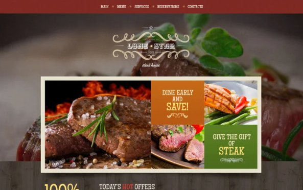 Lone Star Website Template