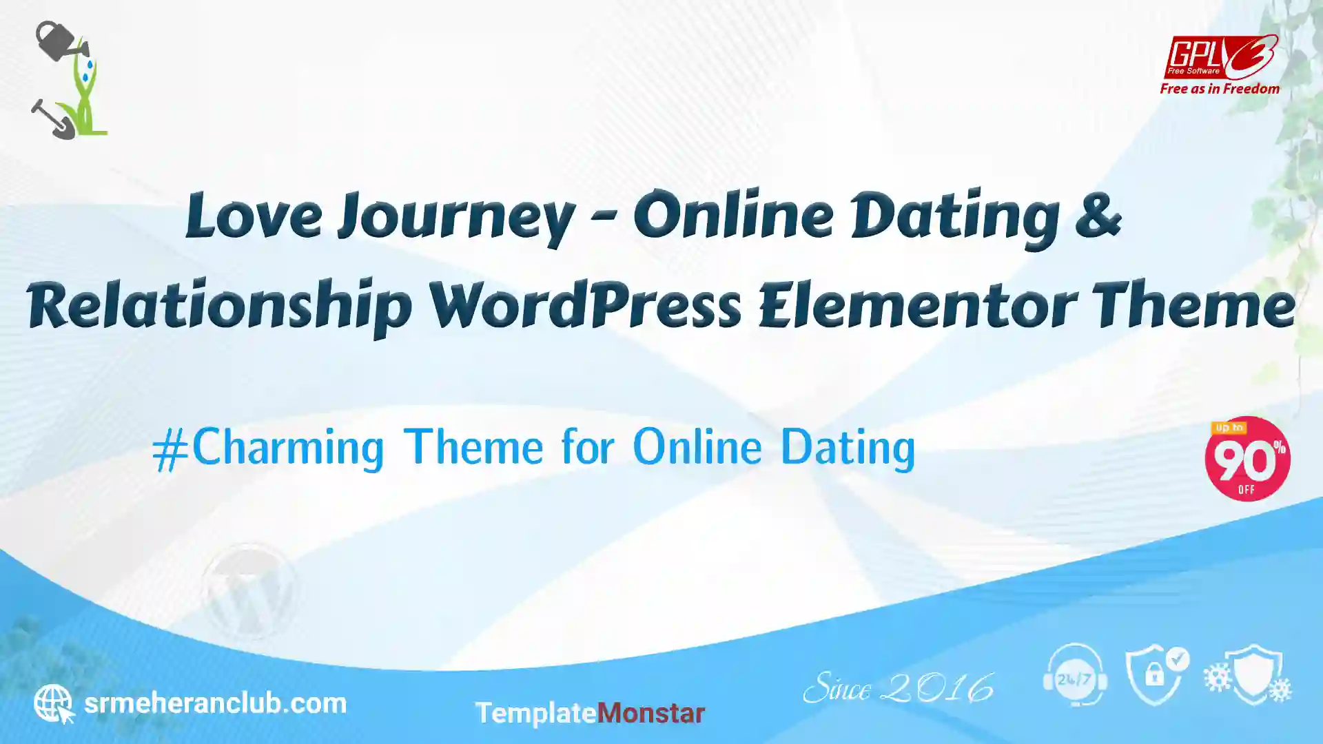 Love Journey – Online Dating & Relationship WordPress Elementor Theme — Theme by Templatemonster