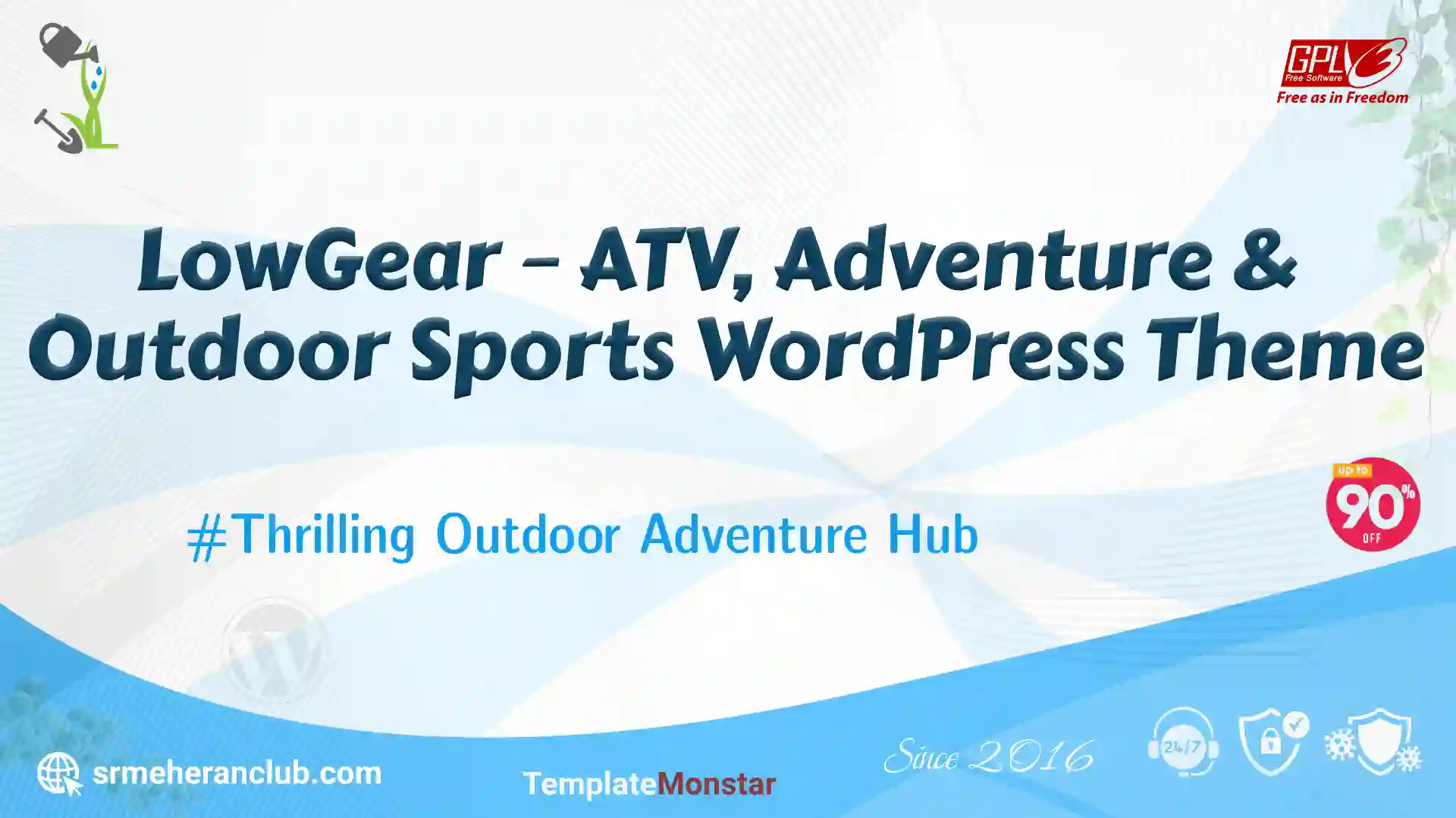 LowGear – ATV, Adventure & Outdoor Sports WordPress Theme — Theme by Templatemonster