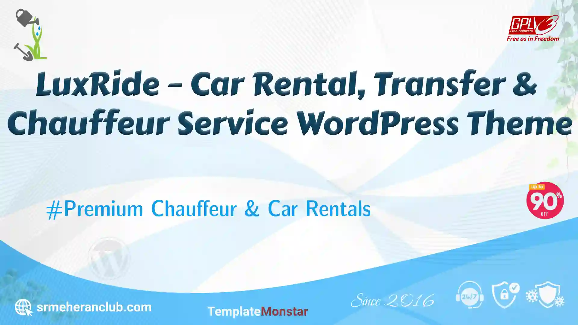LuxRide – Car Rental, Transfer & Chauffeur Service WordPress Theme — Theme by Templatemonster