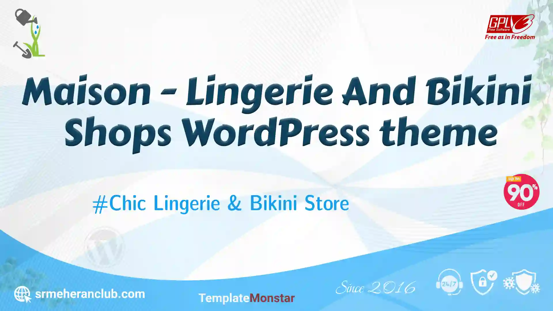 Maison – Lingerie And Bikini Shops WordPress theme — Theme by Templatemonster
