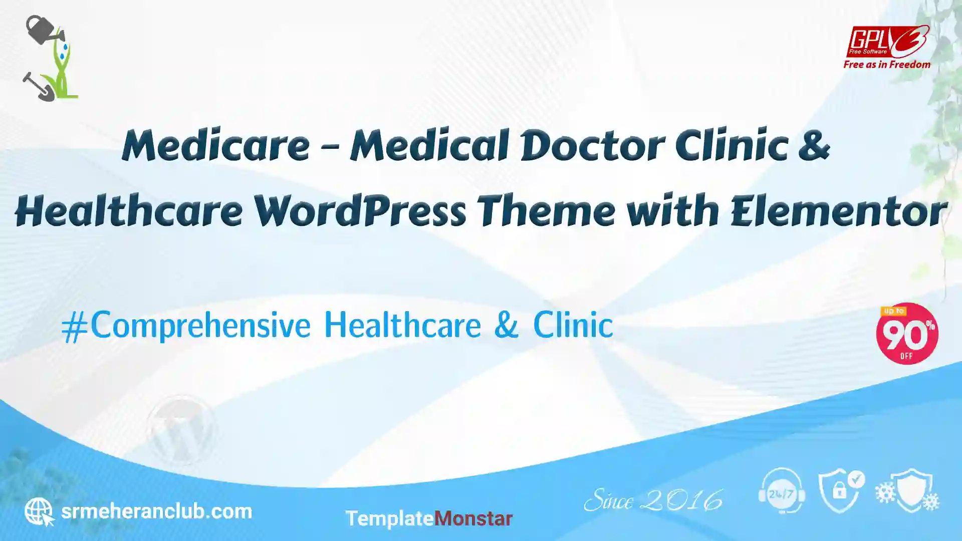 Medicare – Medical Doctor Clinic & Healthcare WordPress Theme with Elementor — Theme by Templatemonster