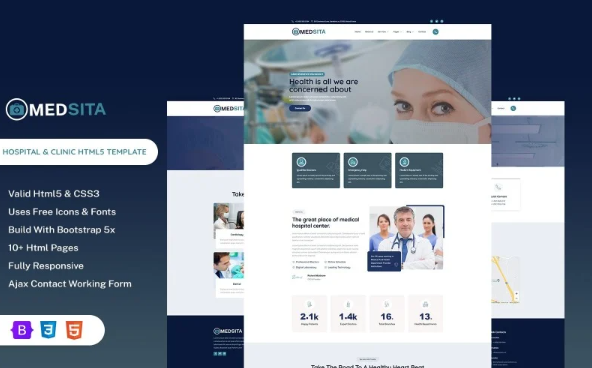 Medsita – Hospital & Clinic HTML5 Template