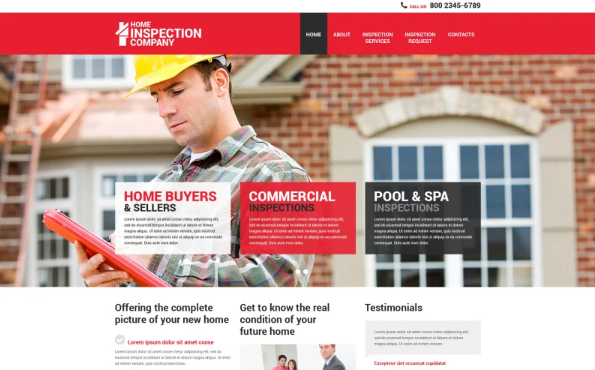 Mortgage Responsive Website Template