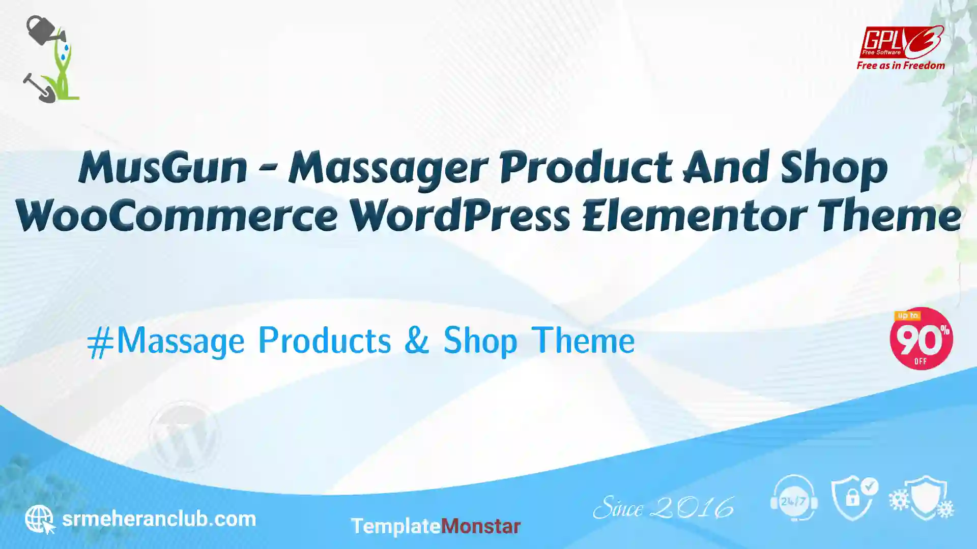 MusGun – Massager Product And Shop WooCommerce WordPress Elementor Theme — Theme by Templatemonster