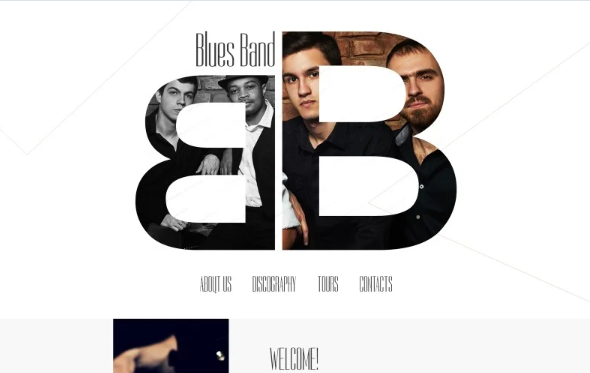Music Website Template