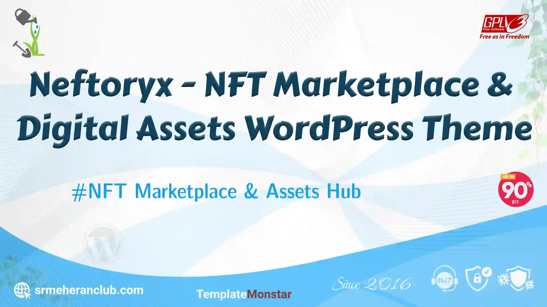 Neftoryx – NFT Marketplace & Digital Assets WordPress Theme