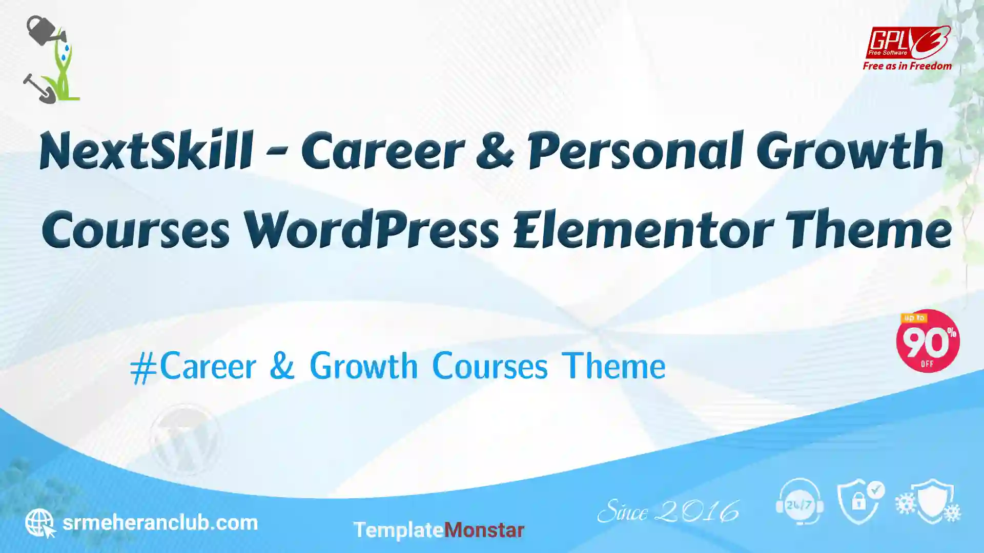 NextSkill – Career & Personal Growth Courses WordPress Elementor Theme — Theme by Templatemonster