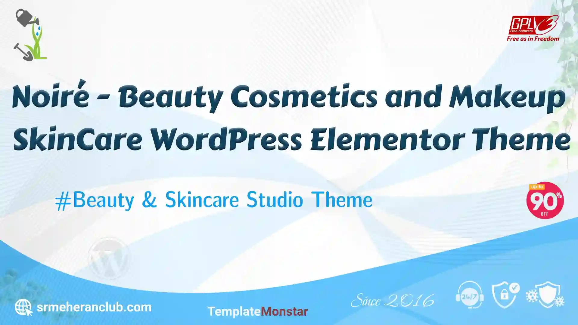 Noiré – Beauty Cosmetics and Makeup SkinCare WordPress Elementor Theme — Theme by Templatemonster