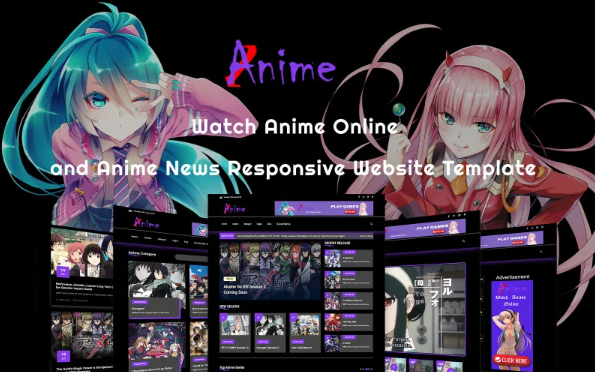 OneAnime – Watch Anime Online and Anime News Or Blog Responsive Website Template — Template by Templatemonster