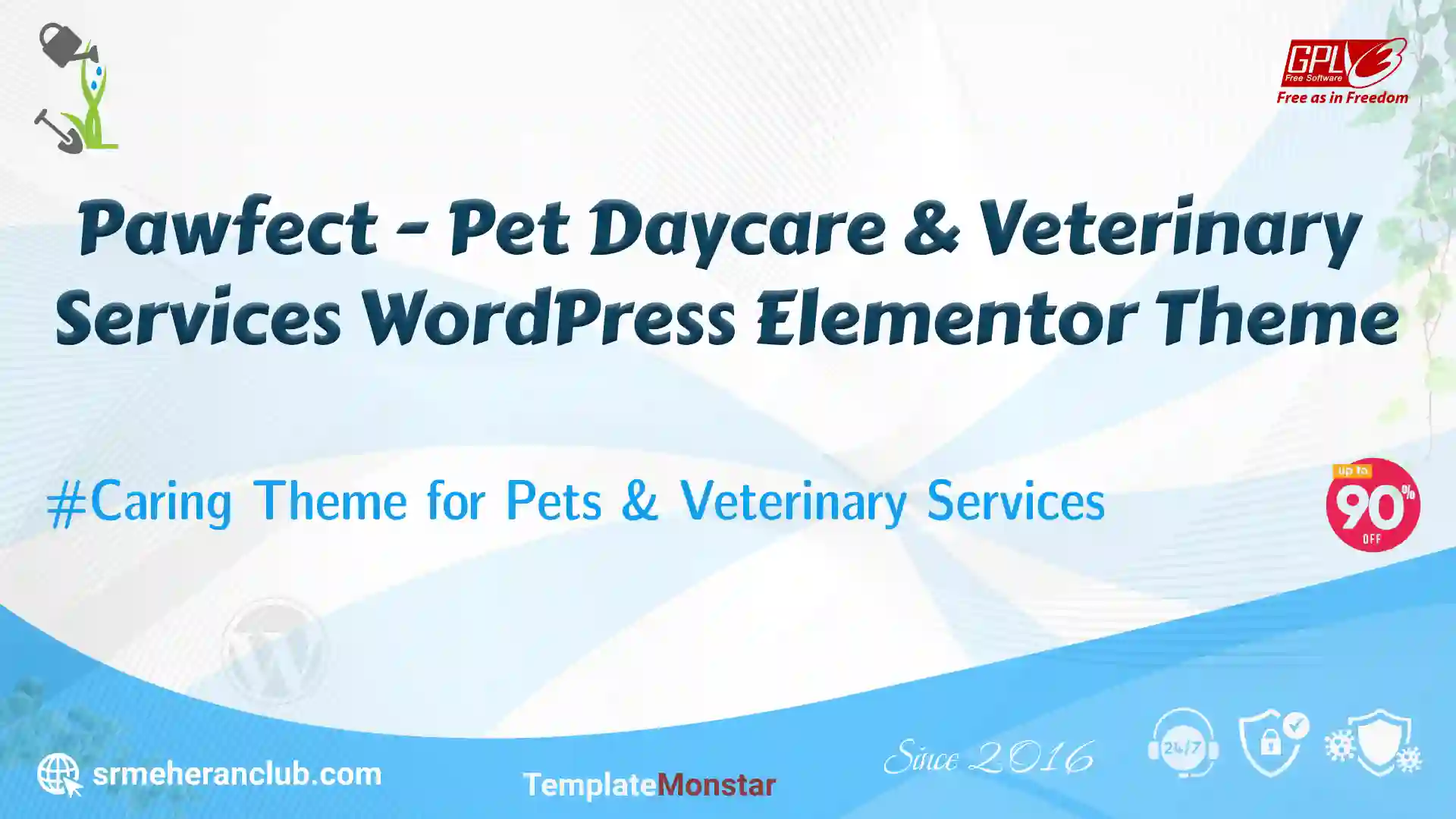Pawfect – Pet Daycare & Veterinary Services WordPress Elementor Theme — Theme by Templatemonster