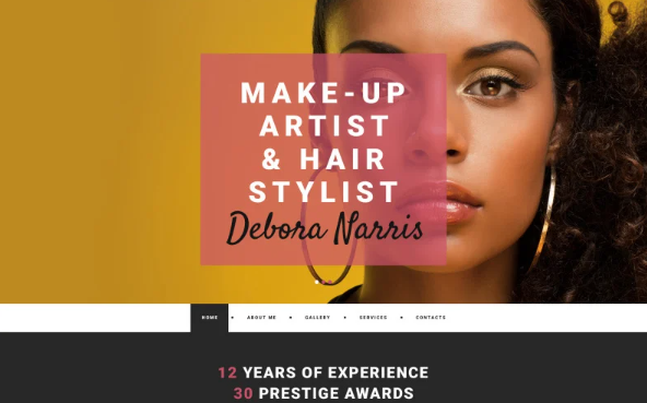Personal Page Responsive Website Template