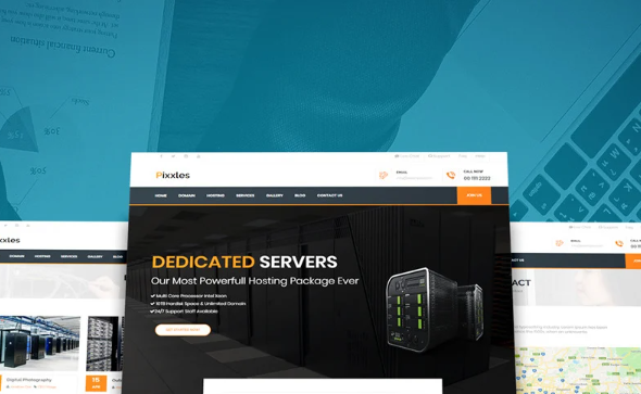 Pixxles – Multipurpose Website Template — Template by Templatemonster
