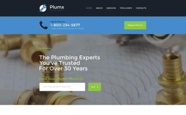 Plumx Website Template