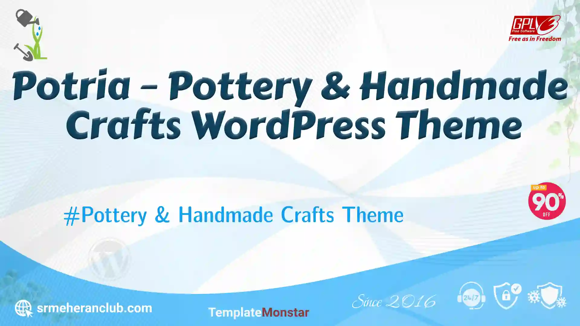 Potria – Pottery & Handmade Crafts WordPress Theme