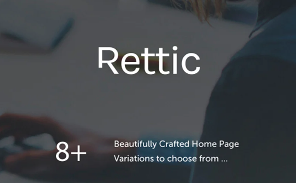 Rettic – Creative Agency HTML Website Template — Template by Templatemonster