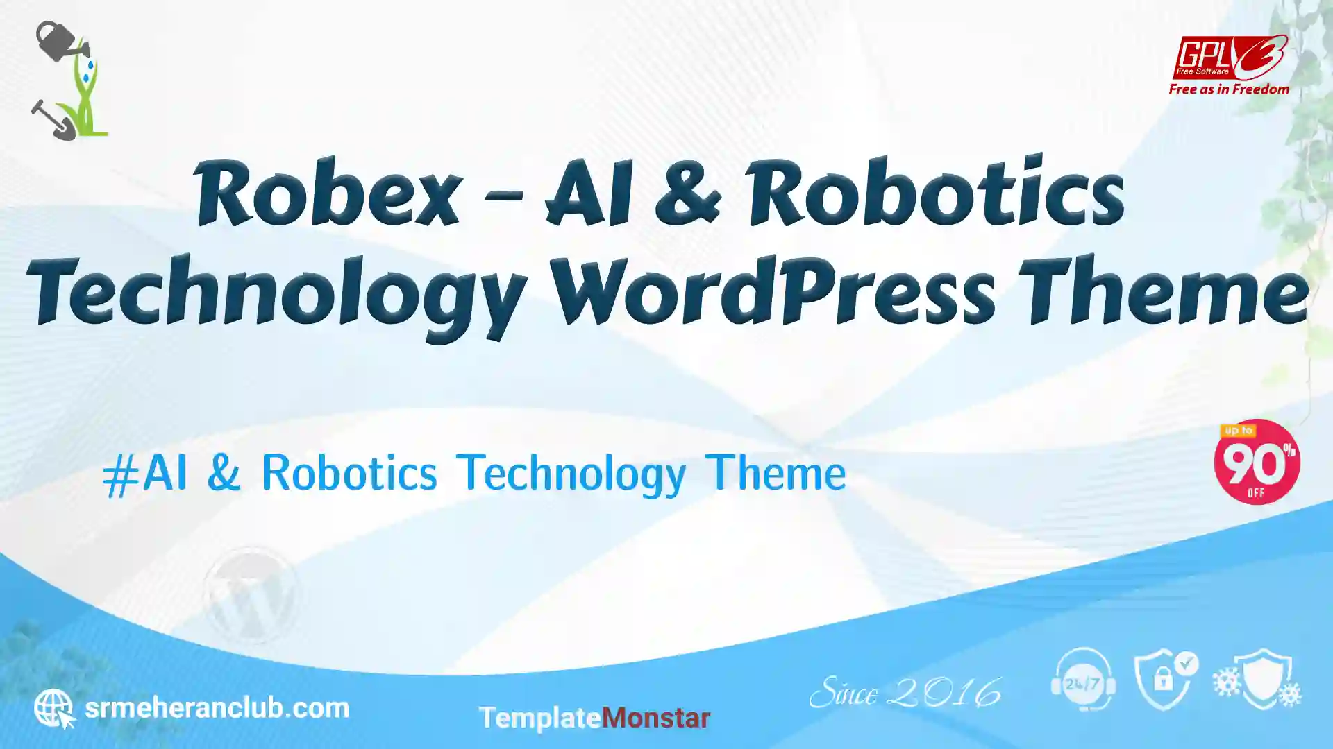 Robex – AI & Robotics Technology WordPress Theme — Theme by Templatemonster