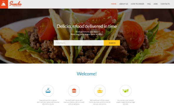 Sancho Website Template