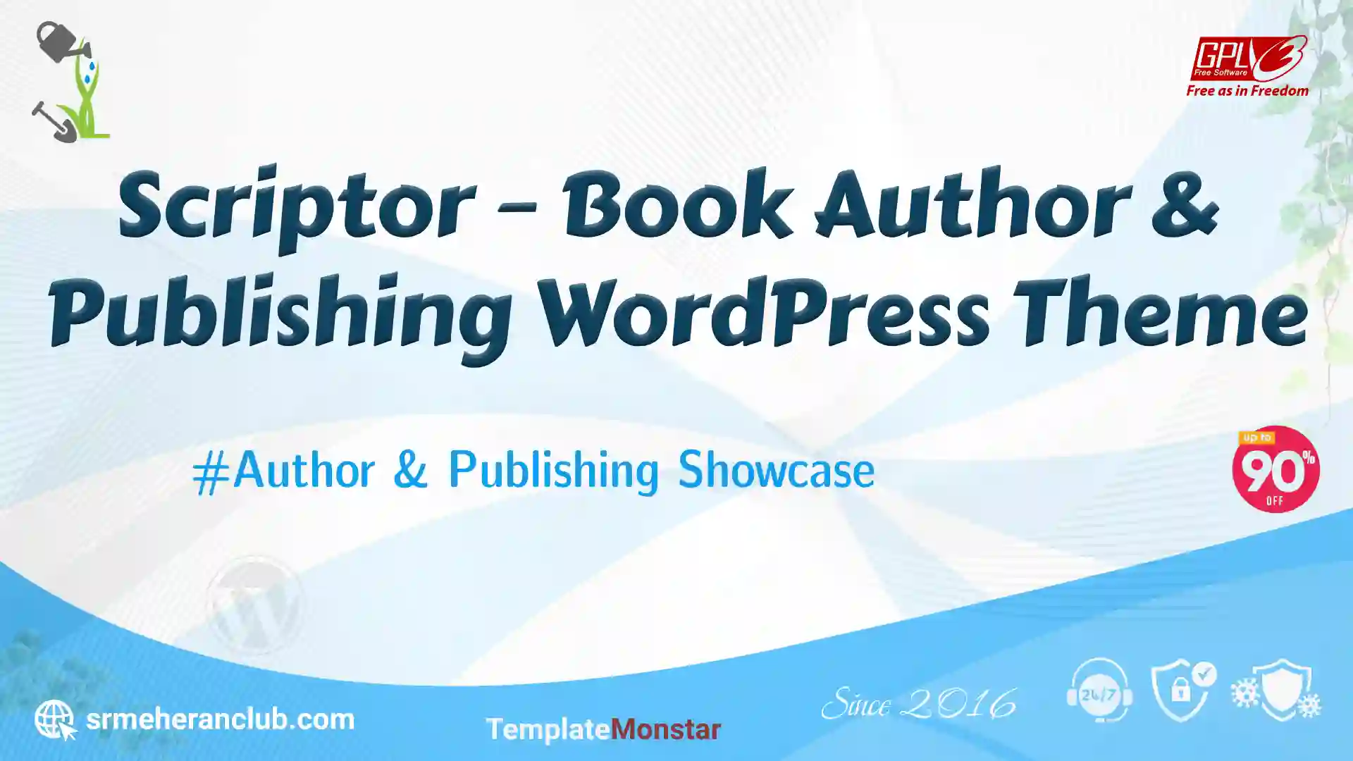 Scriptor – Book Author & Publishing WordPress Theme — Theme by Templatemonster