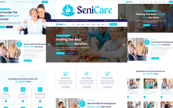 Senicare – Senior Care HTML5 Template