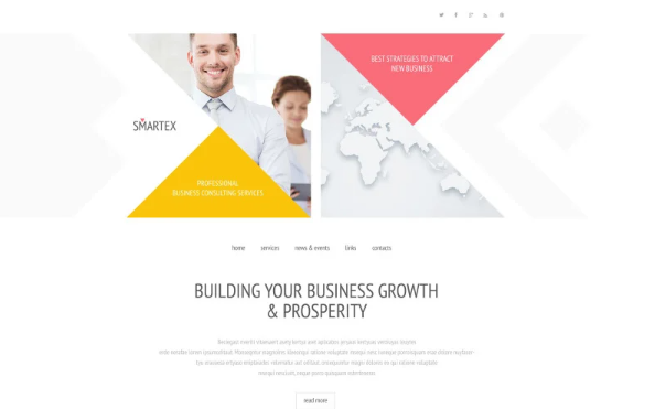 Smartex Website Template