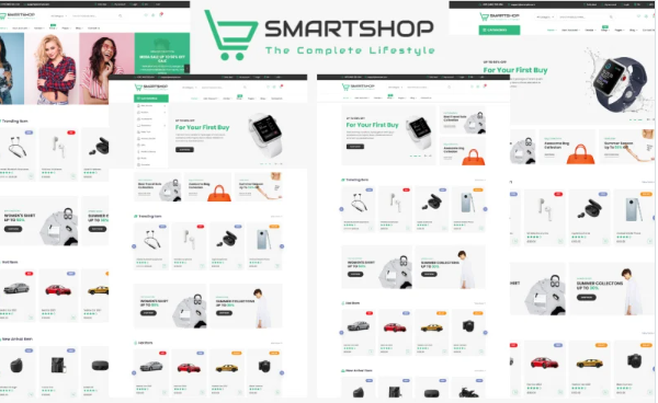 Smartshop – eCommerce Bootstrap 5 HTML5 Template — Template by Templatemonster