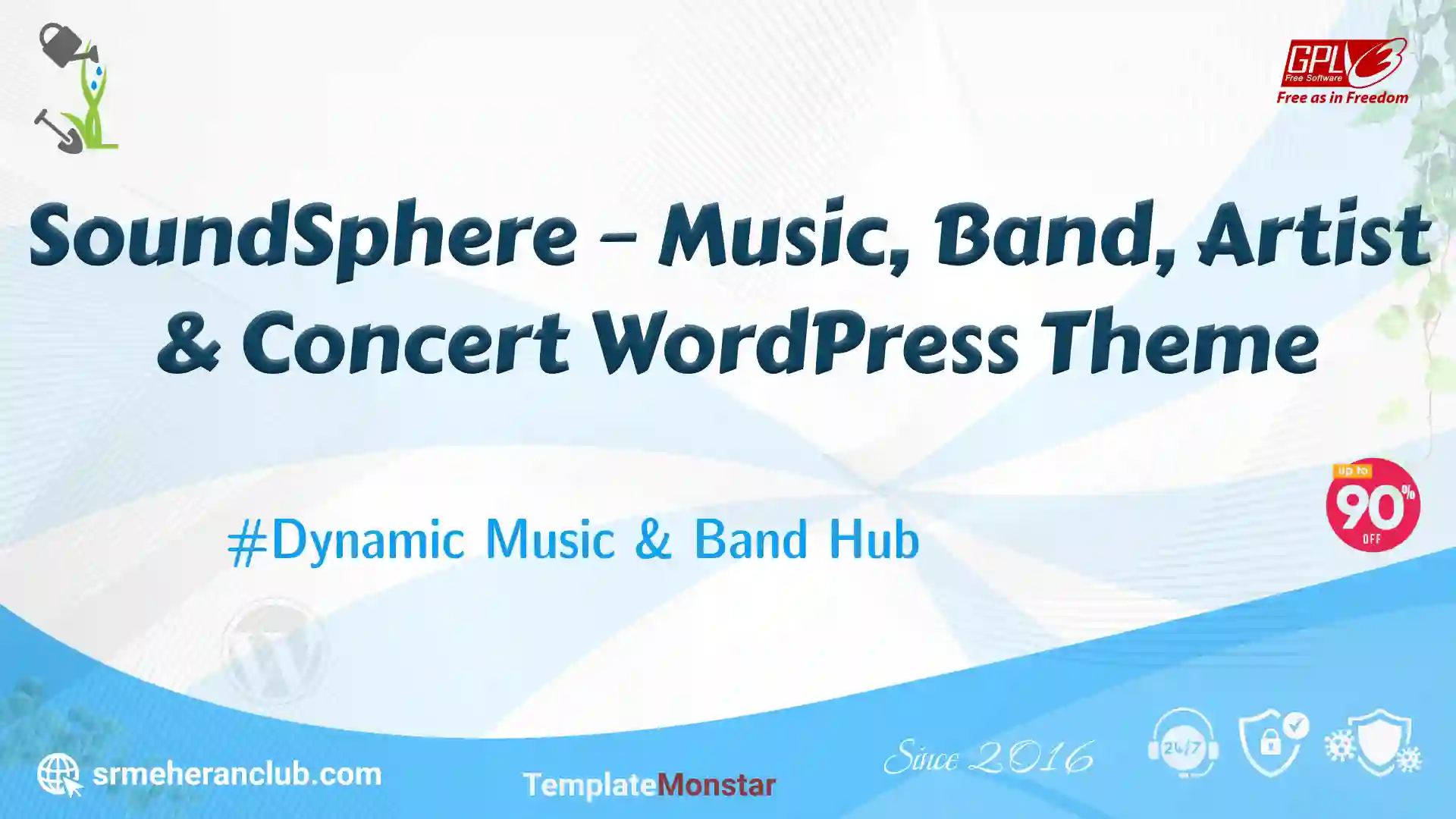 SoundSphere – Music, Band, Artist & Concert WordPress Theme — Theme by Templatemonster