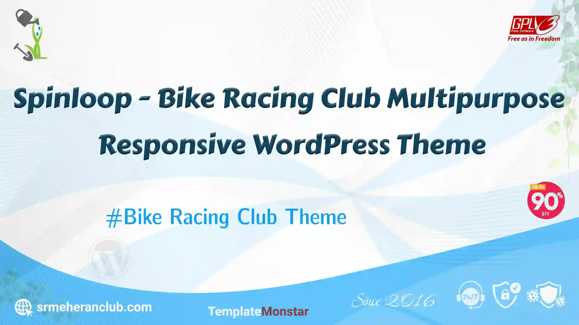 Spinloop – Bike Racing Club Multipurpose Responsive WordPress Theme — Theme by Templatemonster