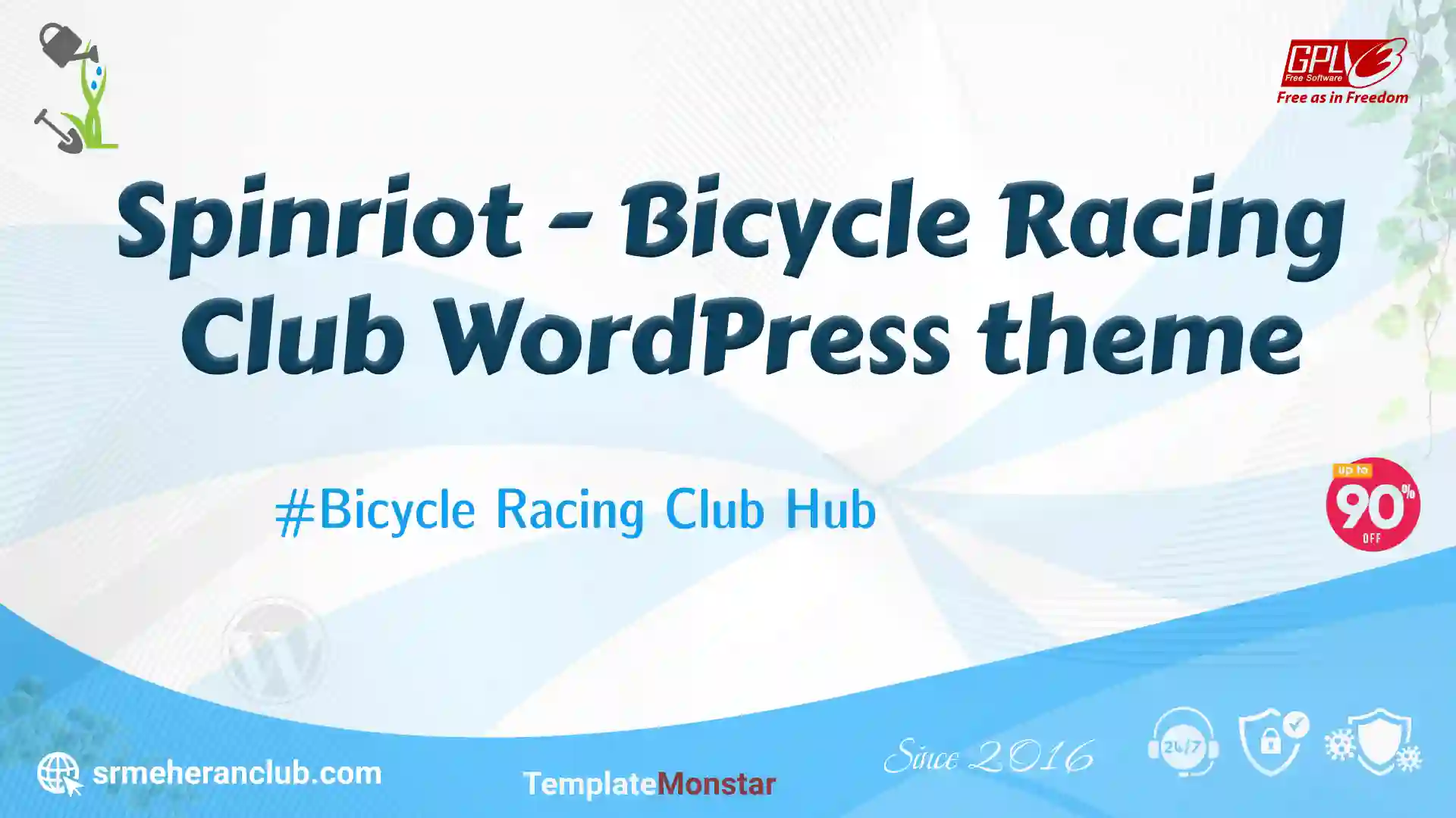 Spinriot – Bicycle Racing Club WordPress theme — Theme by Templatemonster
