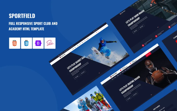 SportField – Sport Club And Academy HTML Template