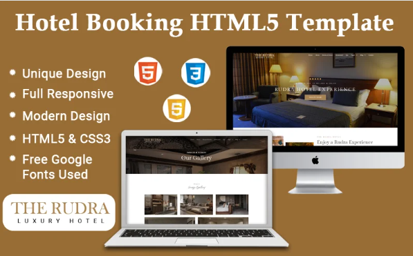 The Rudra – Hotel Booking HTML5 Template — Template by Templatemonster