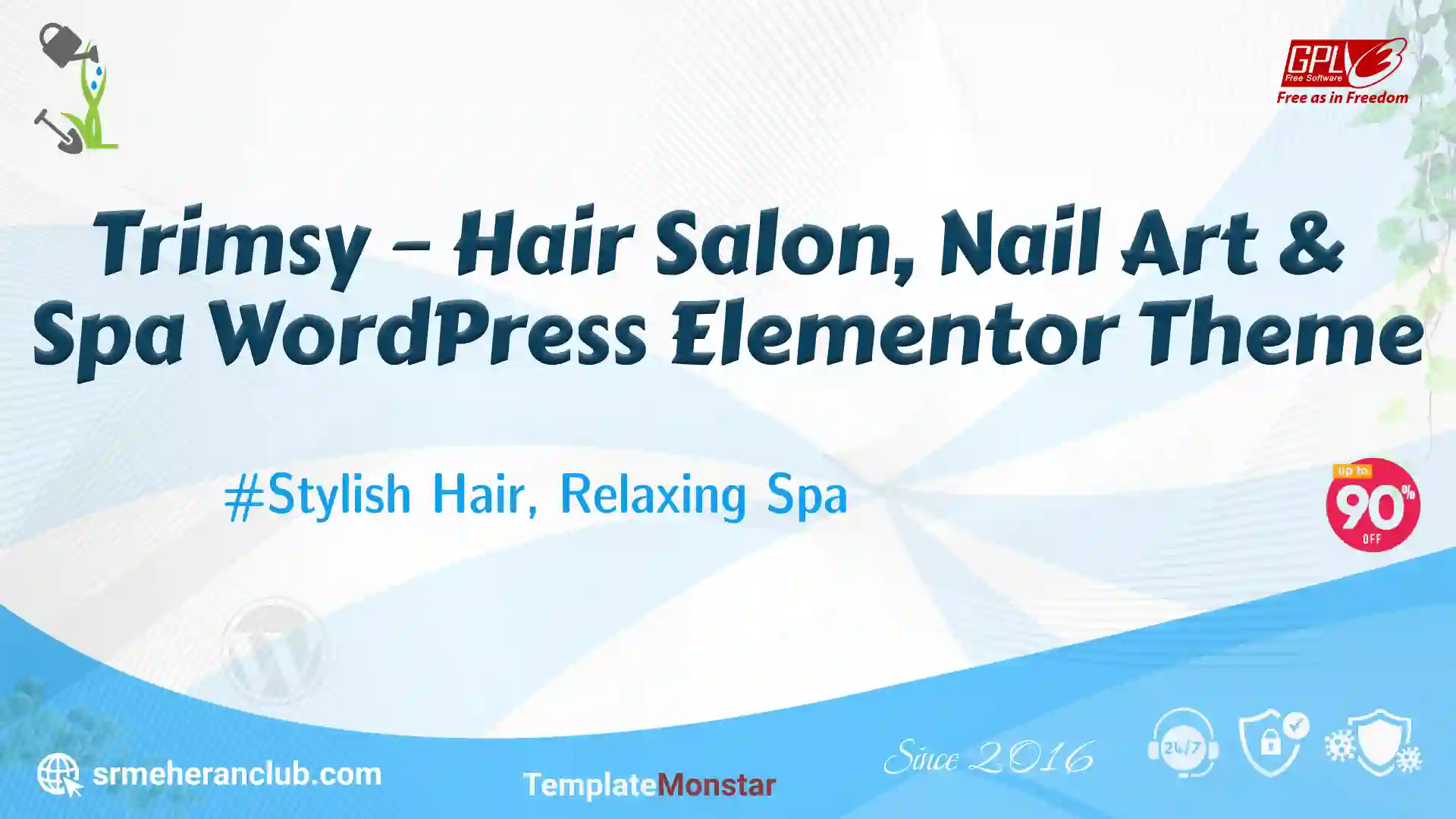 Trimsy – Hair Salon, Nail Art & Spa WordPress Elementor Theme — Theme by Templatemonster