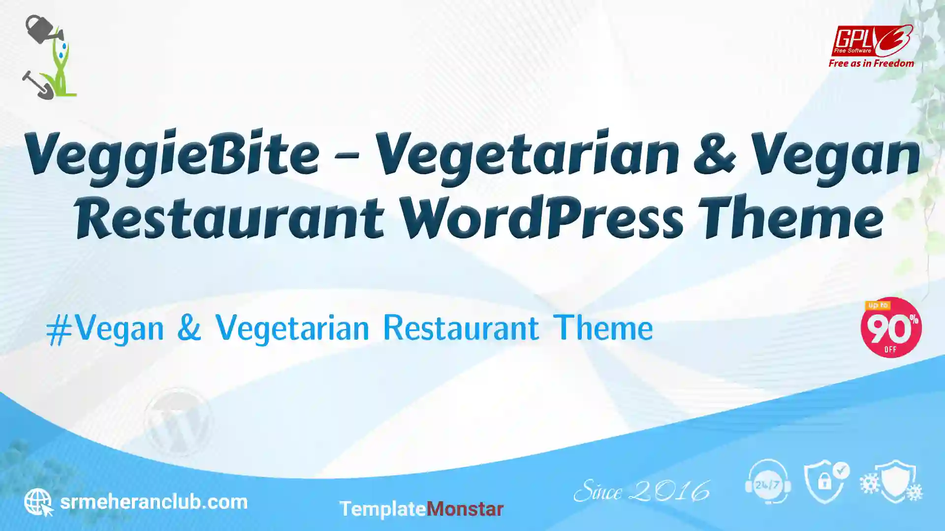 VeggieBite – Vegetarian & Vegan Restaurant WordPress Theme — Theme by Templatemonster