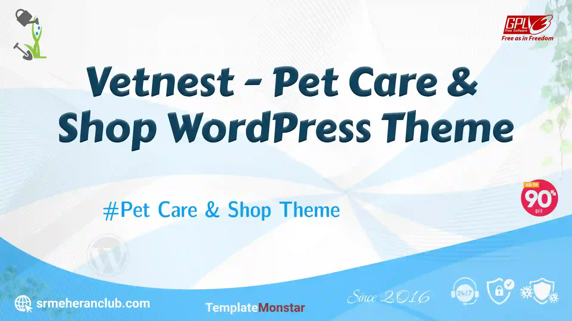 Vetnest – Pet Care & Shop WordPress Theme — Theme by Templatemonster