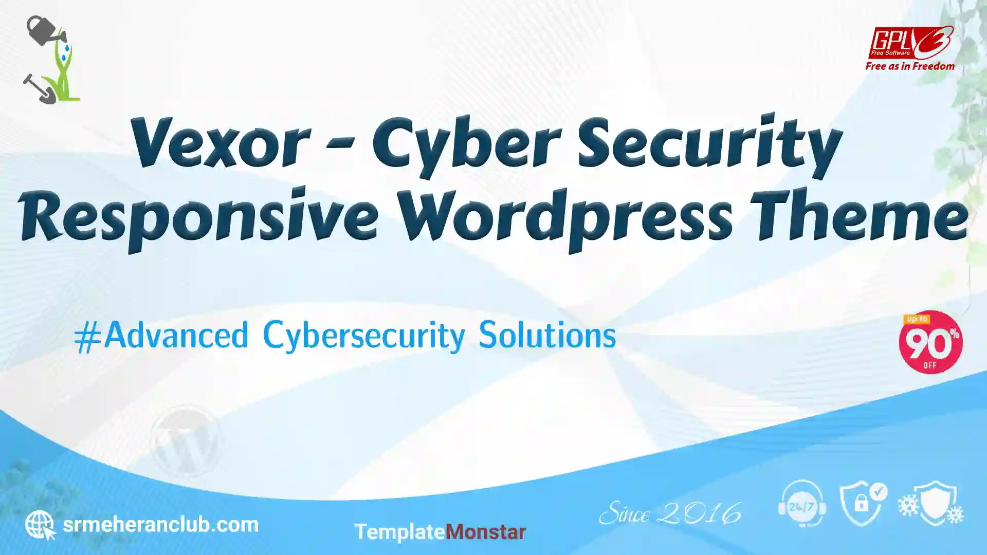 Vexor – Cyber Security Responsive WordPress Theme — Theme by Templatemonster
