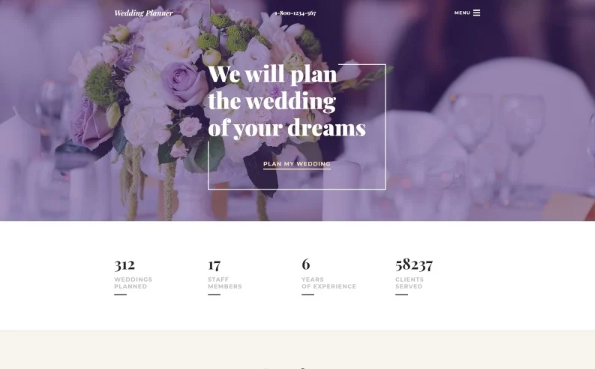 Wedding Shop Responsive Website Template
