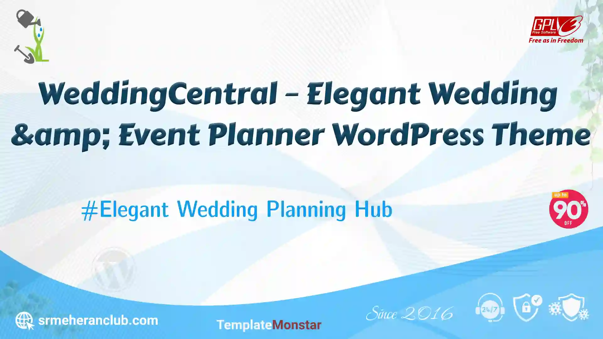 WeddingCentral – Elegant Wedding & Event Planner WordPress Theme